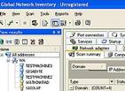 Tela de Global Network Inventory