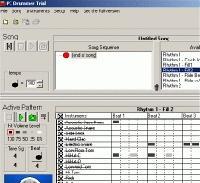 Tela de PC Drummer 