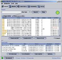 Tela de LimeWire