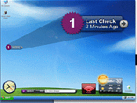 Tela de Yahoo! Mail checker