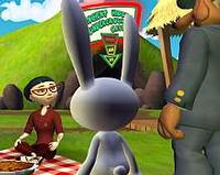 Tela de Sam & Max : Moai Better Blues