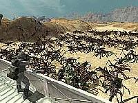 Tela de Starship Troopers (Plasma Mountain level)