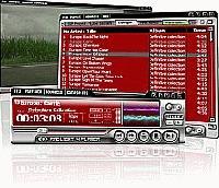 Tela de RadLight Media Player