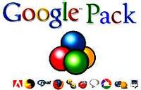 Tela de Google Pack