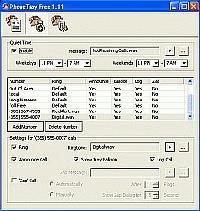Tela de PhoneTray Free - Caller ID software v 1.23