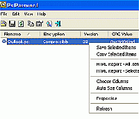 Tela de PstPassword