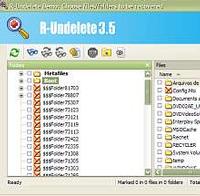 Tela de R-UNDELETE File Recovery Software 3.5